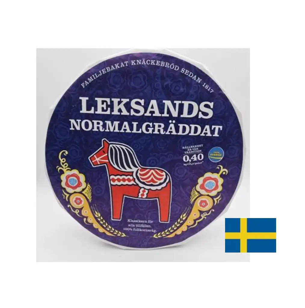 Pain rond LEKSANDS croustillant - 100% seigle - 830 g