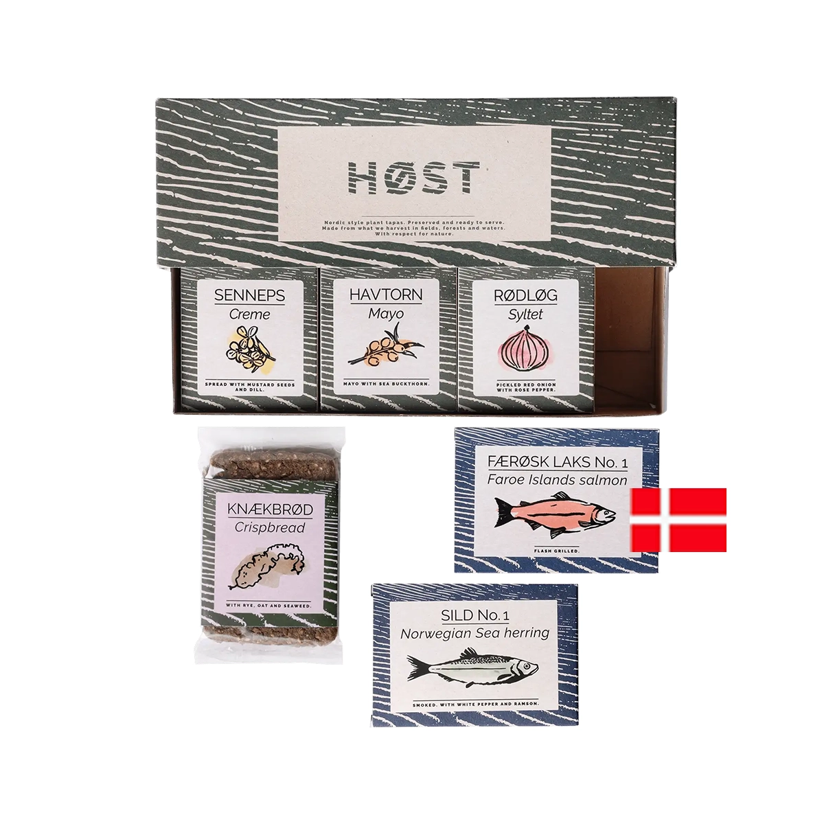 Coffret tapas nordiques n°2 - FANGST & HØST