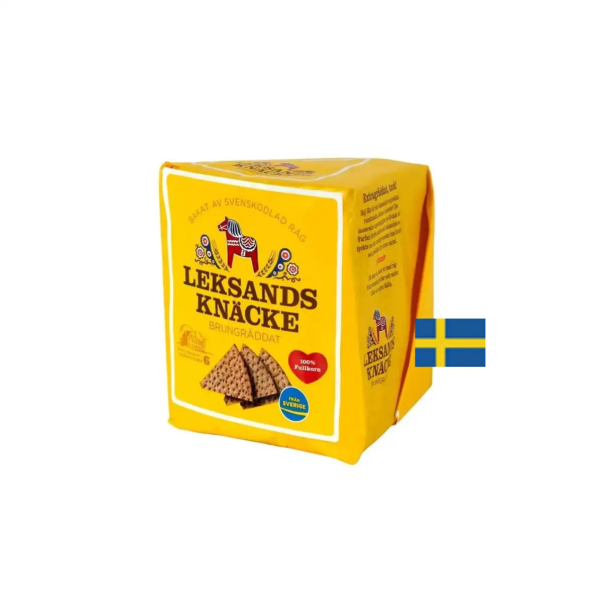 Triangle de pain croustillant brun cuit au four 200 g